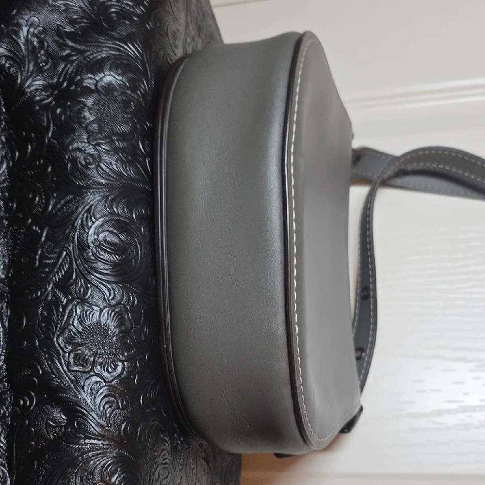 Coach 1941 Saddle 23 Gray Crossbody Bag - Picture 3 of 9